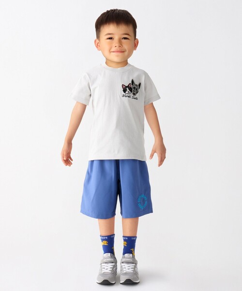 さ！様グッズ セール】さかがみ家×SHIPS KIDS:80～130cm / コラボ 刺繍 T