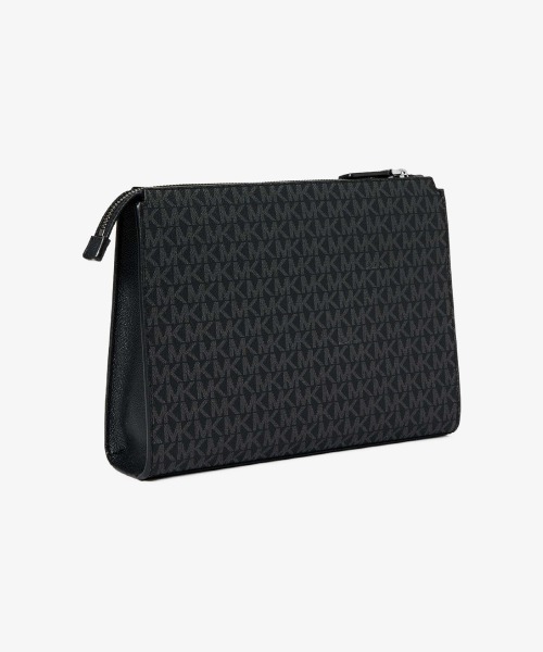 MICHAEL KORS(マイケルコース)の「COOPER ポーチ ラージ - MKシグネチャー(クラッチバッグ・メンズ・ブラック・FREE)」の4枚目の写真