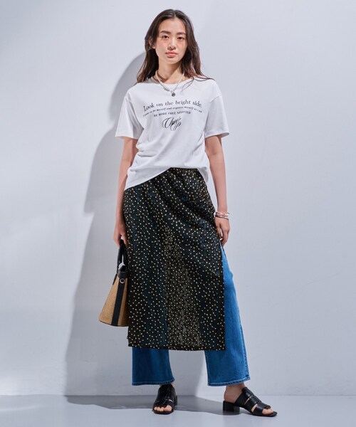 INDIVI(インディヴィ)の「【トレンド感◎】レイヤード レーススカート(スカート・レディース・ブラック系・05/13/38)」の7枚目の写真