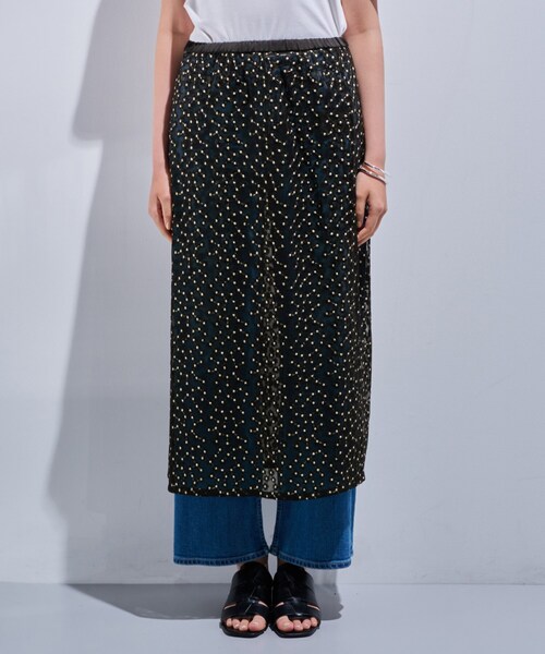 INDIVI(インディヴィ)の「【トレンド感◎】レイヤード レーススカート(スカート・レディース・ブラック系・05/13/38)」の10枚目の写真