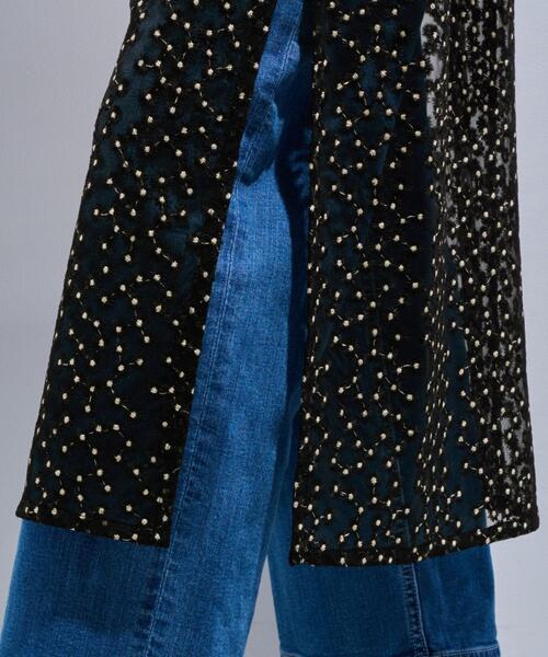 INDIVI(インディヴィ)の「【トレンド感◎】レイヤード レーススカート(スカート・レディース・ブラック系・05/13/38)」の4枚目の写真