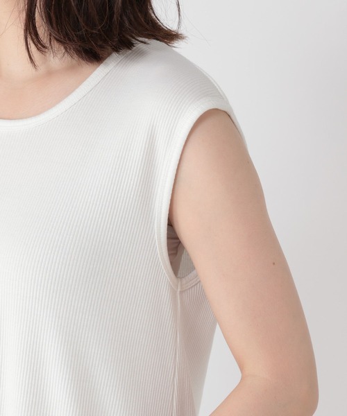 studio CLIP（スタディオクリップ）の「【セットアイテム】レースキャミ・タンクトップワンピース[プチサイズあり]（ワンピース・レディース・ブラック/アイボリー/ライトブルー・FREE/PF）」の15枚目の写真