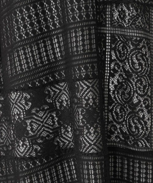 studio CLIP（スタディオクリップ）の「【セットアイテム】レースキャミ・タンクトップワンピース[プチサイズあり]（ワンピース・レディース・ブラック/アイボリー/ライトブルー・FREE/PF）」の18枚目の写真