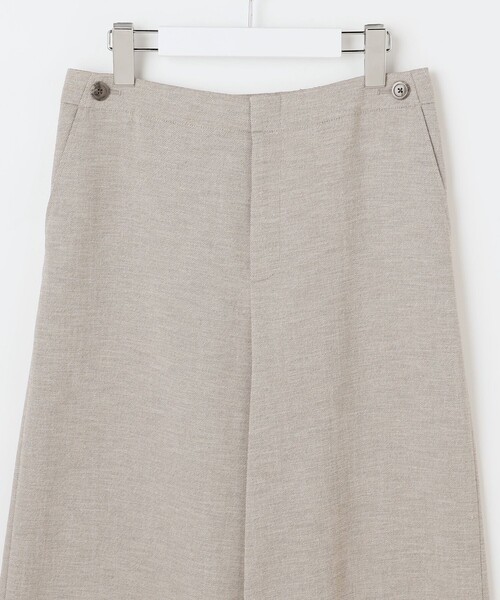 J.PRESS Ladies(J.プレス レディス)の「Shineシャンブレーツイル クロップド パンツ(その他パンツ・レディース・ライトグレー系/ネイビー系・XS/XXS/S)」の10枚目の写真