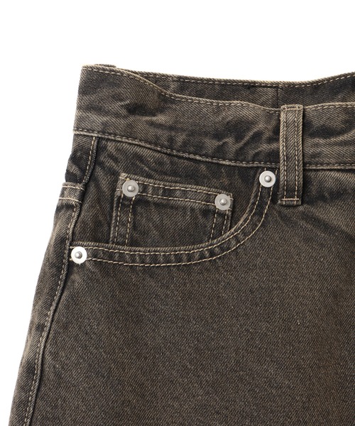 atmos pink（アトモスピンク）の「atmos pink Layered Denim Pants / アトモス ピンク レイヤード デニム パンツ（その他パンツ・レディース・ブラック/ブルー・M/S）」の5枚目の写真