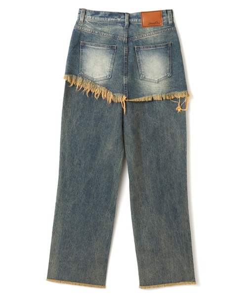 atmos pink（アトモスピンク）の「atmos pink Layered Denim Pants / アトモス ピンク レイヤード デニム パンツ（その他パンツ・レディース・ブラック/ブルー・M/S）」の17枚目の写真