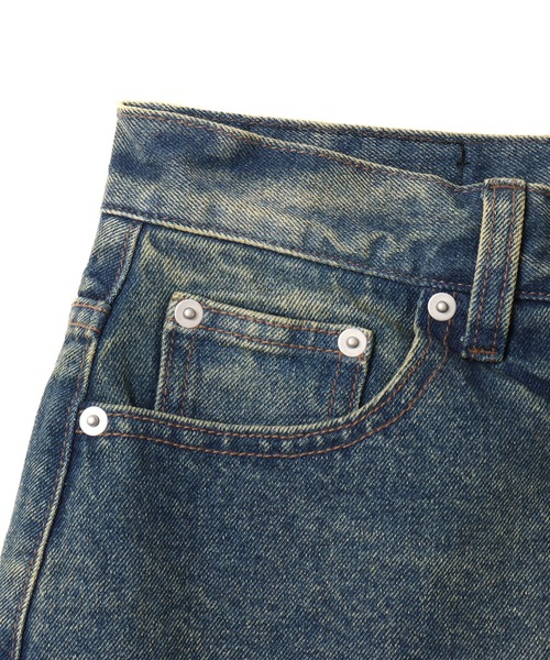 atmos pink（アトモスピンク）の「atmos pink Layered Denim Pants / アトモス ピンク レイヤード デニム パンツ（その他パンツ・レディース・ブラック/ブルー・M/S）」の14枚目の写真