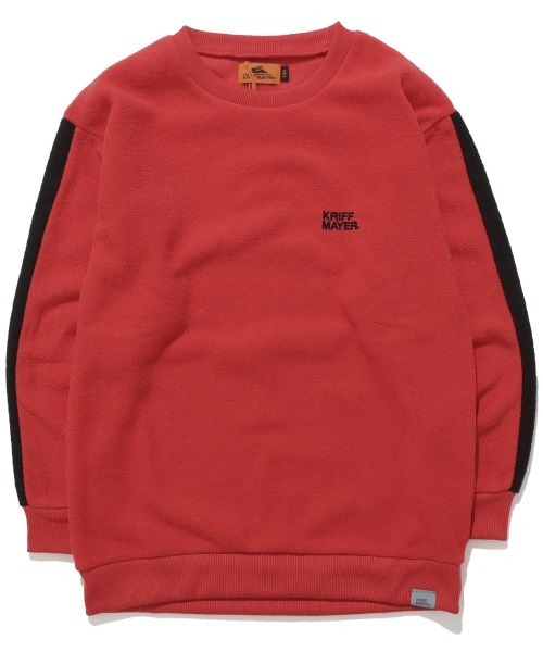 KRIFF MAYER Kid's Collection(クリフメイヤーキッズコレクション)の「【ふんわり裏起毛】かるポカクルー(スウェット・キッズ・サンドベージュ/ブラック/カーキ/レッド/ブラウン・140/130/120/150/170/160)」の5枚目の写真