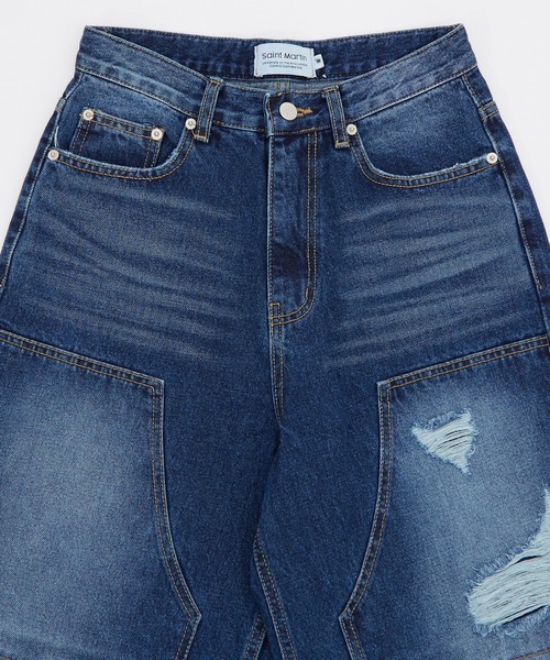 improves（インプローブス）の「カモフラ コンビ ダブルニーデニムパンツ（デニムパンツ・メンズ・ブルー/ブラック・SMALL/MEDIUM/LARGE）」の20枚目の写真
