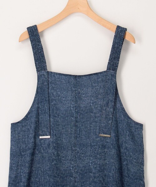 MICO COULIER（ミコクリエ）の「VINTAGE DENIMプリント キャミワンピース（ワンピース・レディース・インディゴブルー/サックスブルー・38）」の20枚目の写真