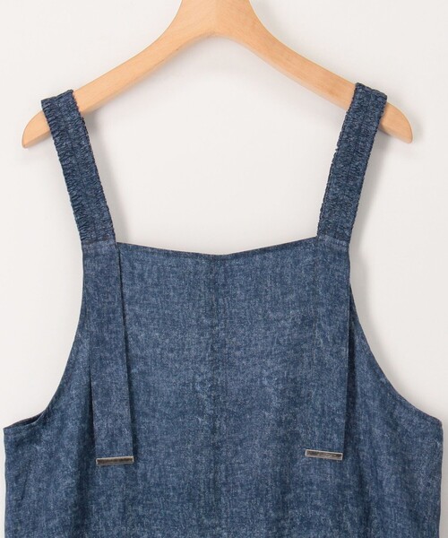 MICO COULIER（ミコクリエ）の「VINTAGE DENIMプリント キャミワンピース（ワンピース・レディース・インディゴブルー/サックスブルー・38）」の21枚目の写真