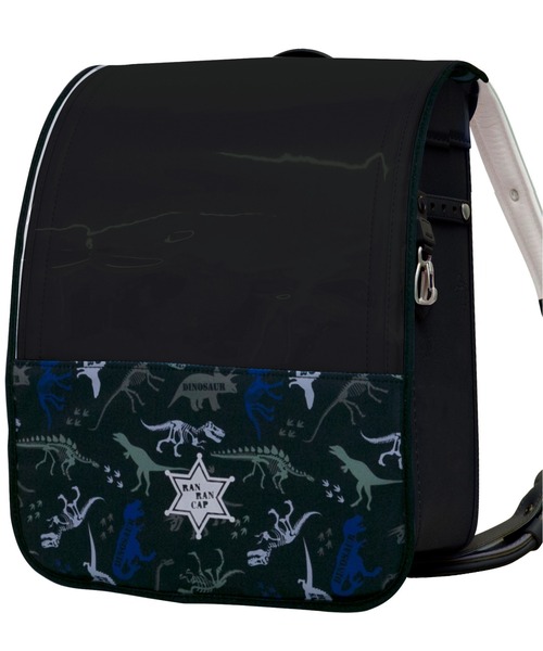 BACKYARD FAMILY（バックヤードファミリー）の「らんらんCAP ランドセルカバー ハーフ＆ハーフ（ランドセル・キッズ・その他2/その他1/その他3/パープル/ブルー・FREE）」の4枚目の写真