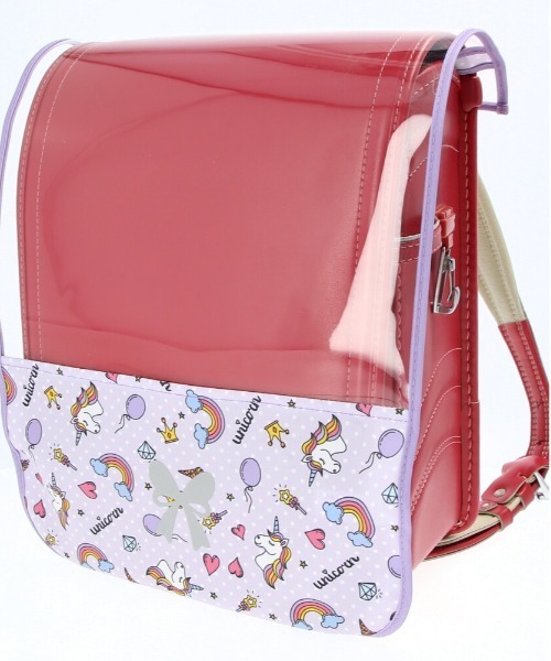 BACKYARD FAMILY（バックヤードファミリー）の「らんらんCAP ランドセルカバー ハーフ＆ハーフ（ランドセル・キッズ・その他2/その他1/その他3/パープル/ブルー・FREE）」の7枚目の写真