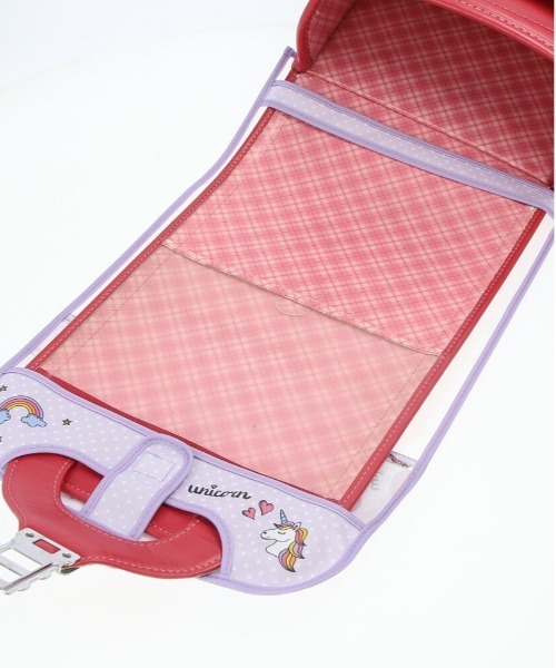 BACKYARD FAMILY（バックヤードファミリー）の「らんらんCAP ランドセルカバー ハーフ＆ハーフ（ランドセル・キッズ・その他2/その他1/その他3/パープル/ブルー・FREE）」の10枚目の写真