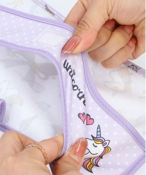 BACKYARD FAMILY（バックヤードファミリー）の「らんらんCAP ランドセルカバー ハーフ＆ハーフ（ランドセル・キッズ・その他2/その他1/その他3/パープル/ブルー・FREE）」の14枚目の写真