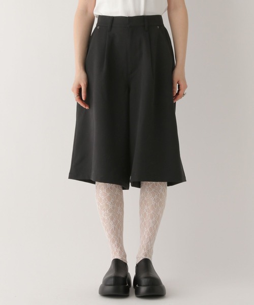 Heather(ヘザー)の「タックハーフパンツ 575260(その他パンツ・レディース・ブラック/グレー・FREE)」の14枚目の写真