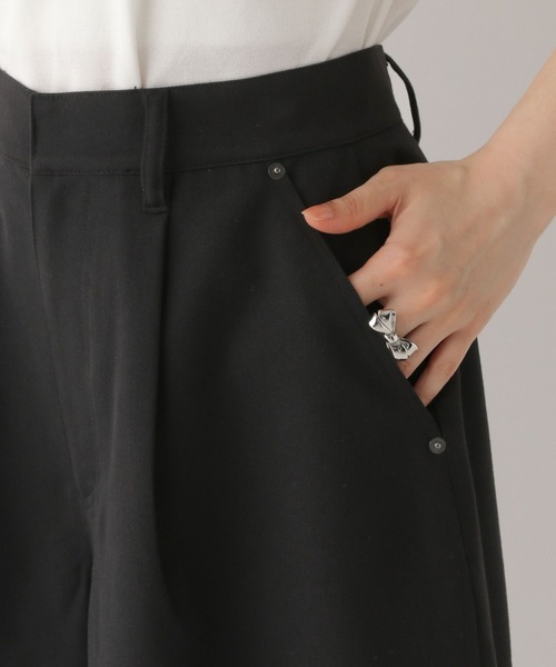 Heather(ヘザー)の「タックハーフパンツ 575260(その他パンツ・レディース・ブラック/グレー・FREE)」の18枚目の写真