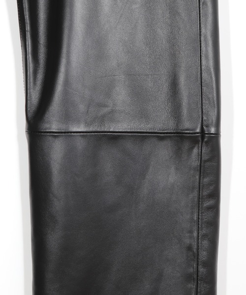 MEN'S BIGI（メンズビギ）の「ラムレザー５ポケットパンツ（その他パンツ・メンズ・ブラック・01/03/02）」の10枚目の写真