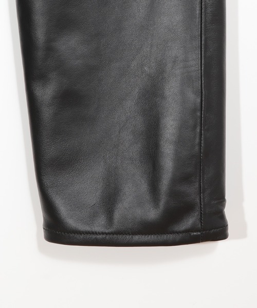 MEN'S BIGI（メンズビギ）の「ラムレザー５ポケットパンツ（その他パンツ・メンズ・ブラック・01/03/02）」の11枚目の写真