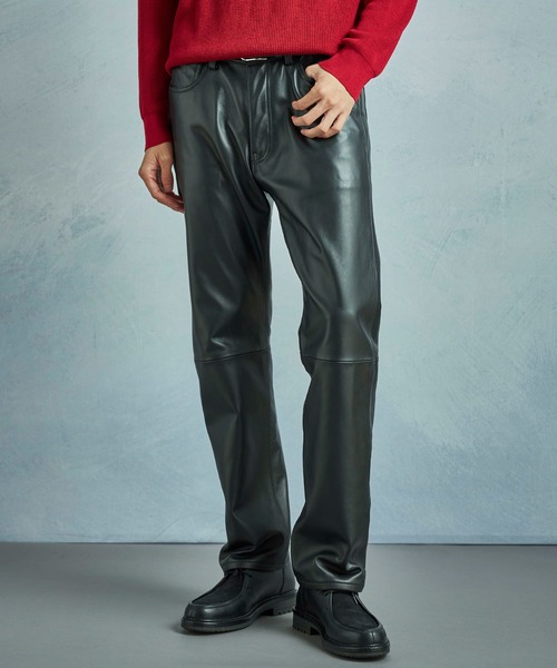 MEN'S BIGI（メンズビギ）の「ラムレザー５ポケットパンツ（その他パンツ・メンズ・ブラック・01/03/02）」の16枚目の写真