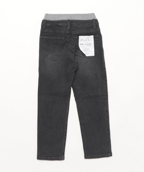 NAVY（ネイビー）の「NAVY のびるモン ツイルストレッチストレートリブパンツ（デニムパンツ・キッズ・カーキ/ブラック/ブルー/ブラック系その他/ネイビー/ベージュ・160/150/140/130/120）」の19枚目の写真