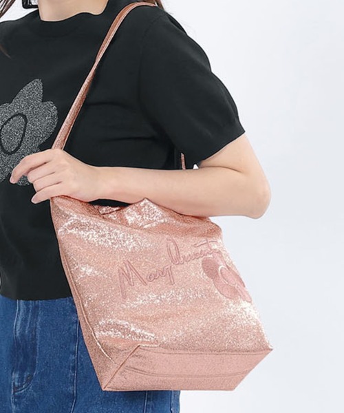 メタリックワンハンドル トート（トートバッグ）｜MARY QUANT
