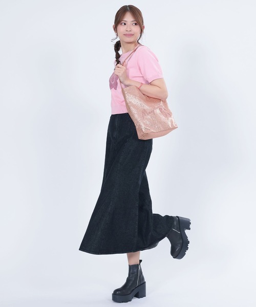 メタリックワンハンドル トート（トートバッグ）｜MARY QUANT