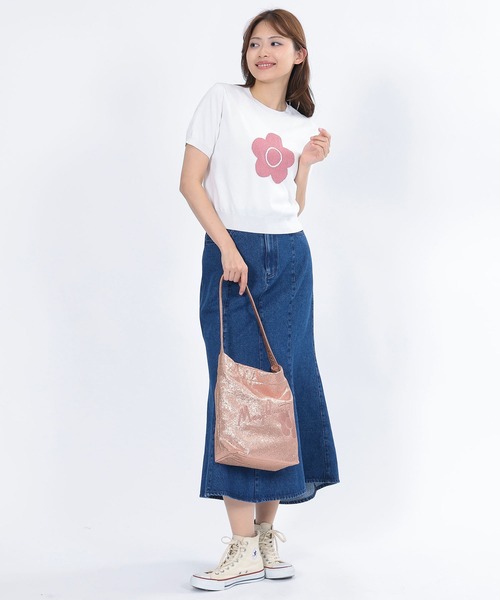 2-5日着 MARY QUANT メタリックワンハンドル トートバッグ MARY QUANT ONLINE SHOP｜マリークヮントオンラインショップ