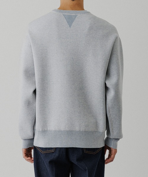 杢スウェット ニット プルオーバー（ニット/セーター）｜ADAM ET ROPE