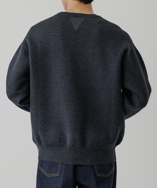 杢スウェット ニット プルオーバー（ニット/セーター）｜ADAM ET ROPE