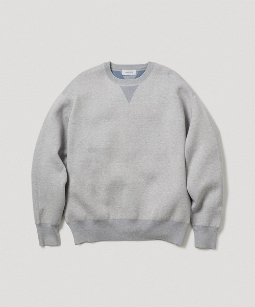 アダムエロペ（ADAM ET ROPE’）/杢スウェット ニット プルオーバー 杢スウェット ニット プルオーバー（ニット/セーター）｜ADAM ET ROPE