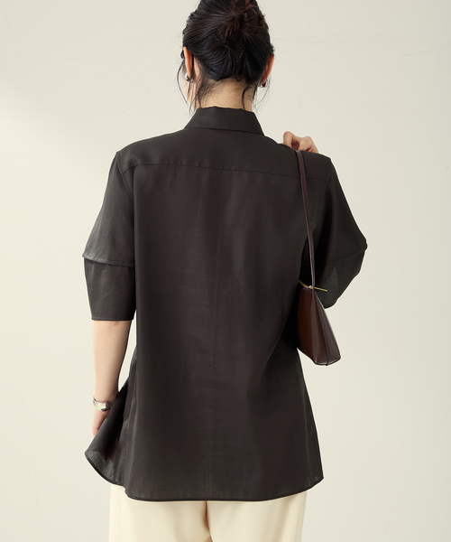 Form half sleeve シャツ（シャツ/ブラウス）｜Plage（プラージュ）の