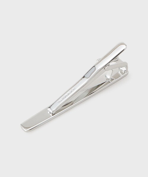 TAKEO KIKUCHI（タケオキクチ）の「テーパードタイバー ー 日本製の洗練された真鍮タイバー（ネクタイピン・メンズ・シルバー/シルバー系その他・00）」の4枚目の写真