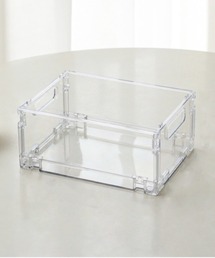 Ein（アイン）の「Ein/【積み重ね/折りたたみできる】クリア 収納ケース（収納グッズ）」