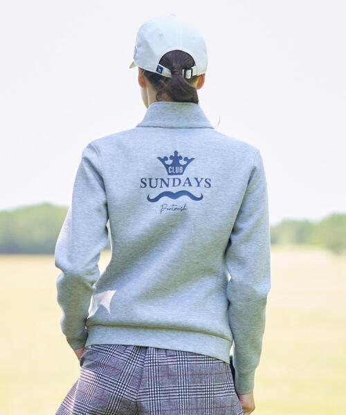 adabat(アダバット)の「【ADABAT NAVY】ライトスムースジップブルゾン(ブルゾン・レディース・ネイビー/ライトグレー系9・38/40/42)」の22枚目の写真