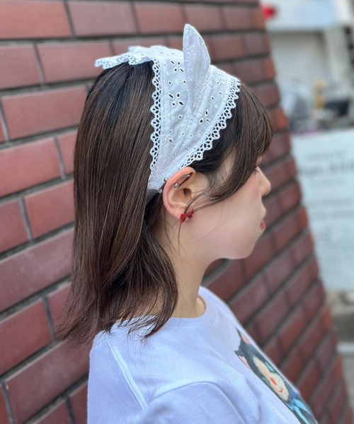 MILK(ミルク)の「猫耳 バブーシュカ(その他ヘアアクセサリー・レディース・B/A・FREE)」の11枚目の写真