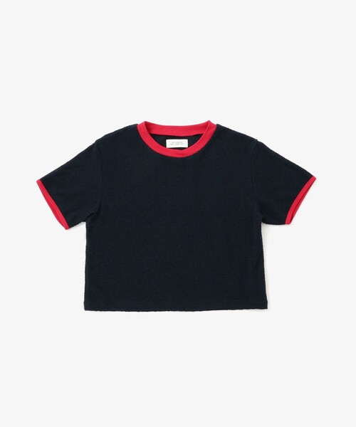 Saturdays NYC（サタデーズ ニューヨークシティ ）の「Naomi Petit Tee（Tシャツ/カットソー・レディース・ネイビー/ブラウン/ホワイト・M/S）」の14枚目の写真