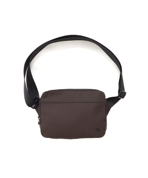 Arnold Palmer(アーノルドパーマー)の「パンチング フェイクレザー ミニサコッシュバッグ(ショルダーバッグ・メンズ・ブラウン/ブラック/チャコールグレー・F)」の7枚目の写真