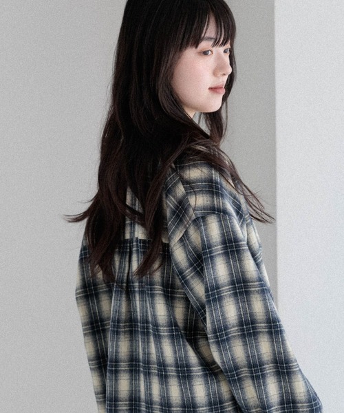 Heather chico セットアップ チェックシャツ Heather chico