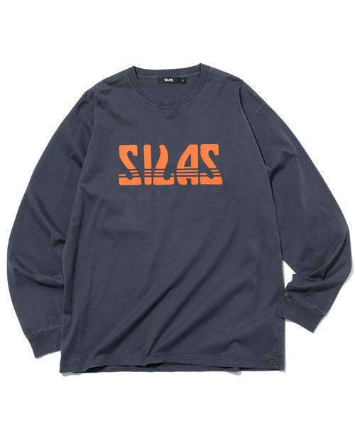 SILAS（サイラス）の「SOUND L/S TEE（Tシャツ/カットソー・メンズ・ブラウン/ネイビー/ブラック・XL/L/M）」の3枚目の写真
