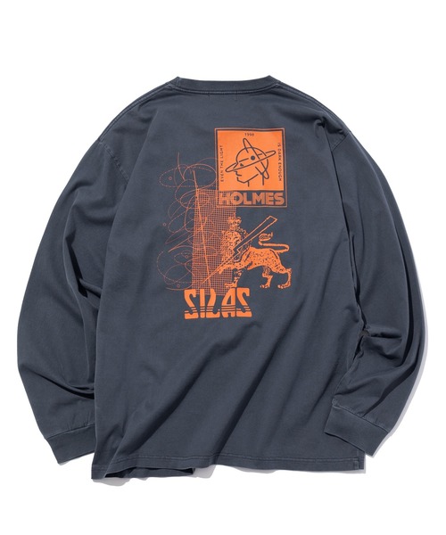 SILAS（サイラス）の「SOUND L/S TEE（Tシャツ/カットソー・メンズ・ブラウン/ネイビー/ブラック・XL/L/M）」の8枚目の写真
