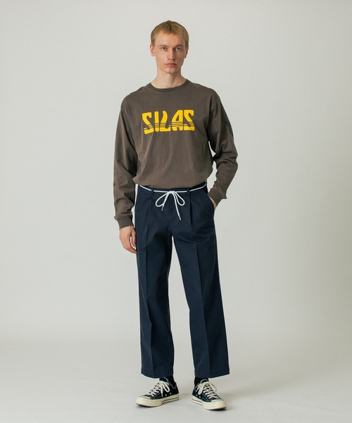 SILAS（サイラス）の「SOUND L/S TEE（Tシャツ/カットソー・メンズ・ブラウン/ネイビー/ブラック・XL/L/M）」の18枚目の写真