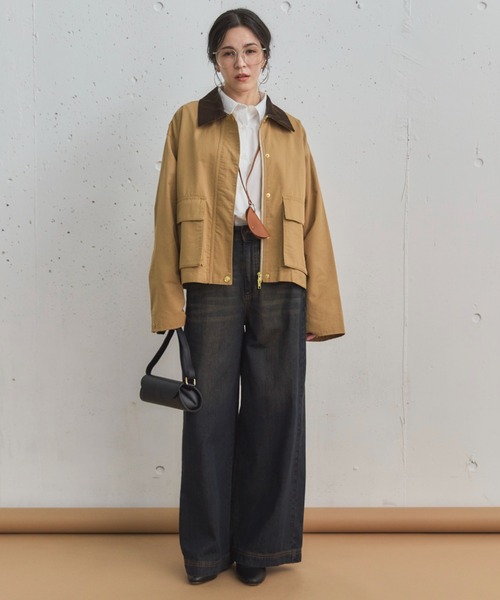 Doux archives（ドゥアルシーヴ）の「ハンティングジャケット（その他アウター・レディース・ベージュ/カーキ・38）」の5枚目の写真