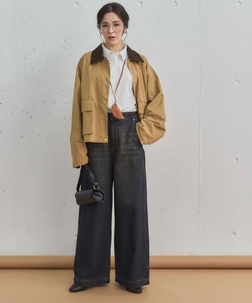 Doux archives（ドゥアルシーヴ）の「ハンティングジャケット（その他アウター・レディース・ベージュ/カーキ・38）」の7枚目の写真