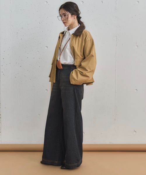 Doux archives（ドゥアルシーヴ）の「ハンティングジャケット（その他アウター・レディース・ベージュ/カーキ・38）」の10枚目の写真