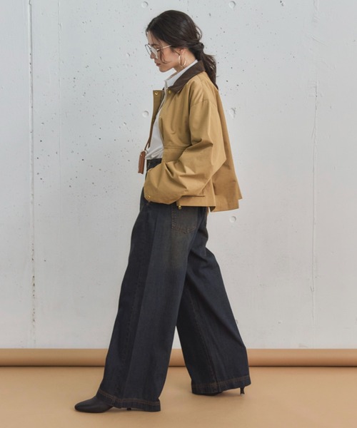 Doux archives（ドゥアルシーヴ）の「ハンティングジャケット（その他アウター・レディース・ベージュ/カーキ・38）」の11枚目の写真