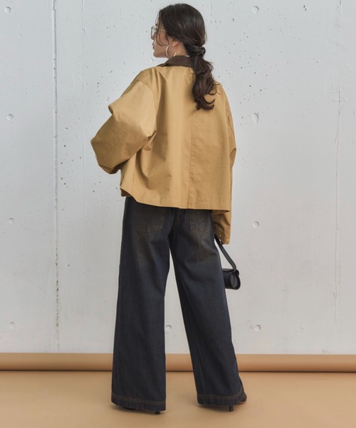 Doux archives（ドゥアルシーヴ）の「ハンティングジャケット（その他アウター・レディース・ベージュ/カーキ・38）」の13枚目の写真