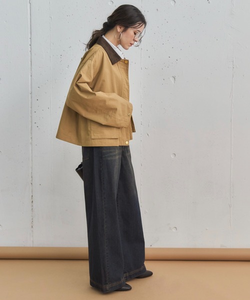 Doux archives（ドゥアルシーヴ）の「ハンティングジャケット（その他アウター・レディース・ベージュ/カーキ・38）」の17枚目の写真