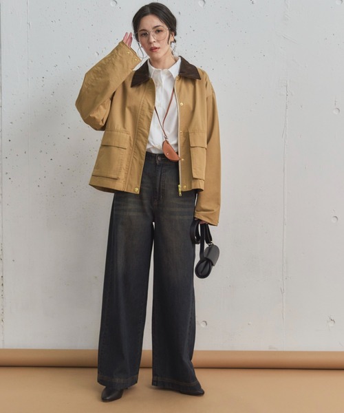 Doux archives（ドゥアルシーヴ）の「ハンティングジャケット（その他アウター・レディース・ベージュ/カーキ・38）」の19枚目の写真