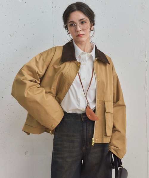 Doux archives（ドゥアルシーヴ）の「ハンティングジャケット（その他アウター・レディース・ベージュ/カーキ・38）」の22枚目の写真